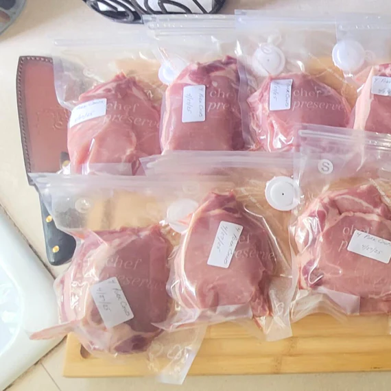 Domowa Próżnia – Pakowarka próżniowa do żywności + 20 worków photo review