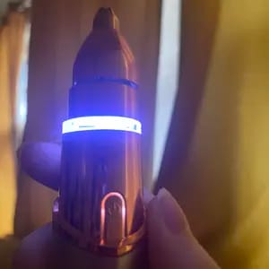 Click to view full screen GlowTrim - Trymer do twarzy i brwi 2w1 z lampką LED photo review